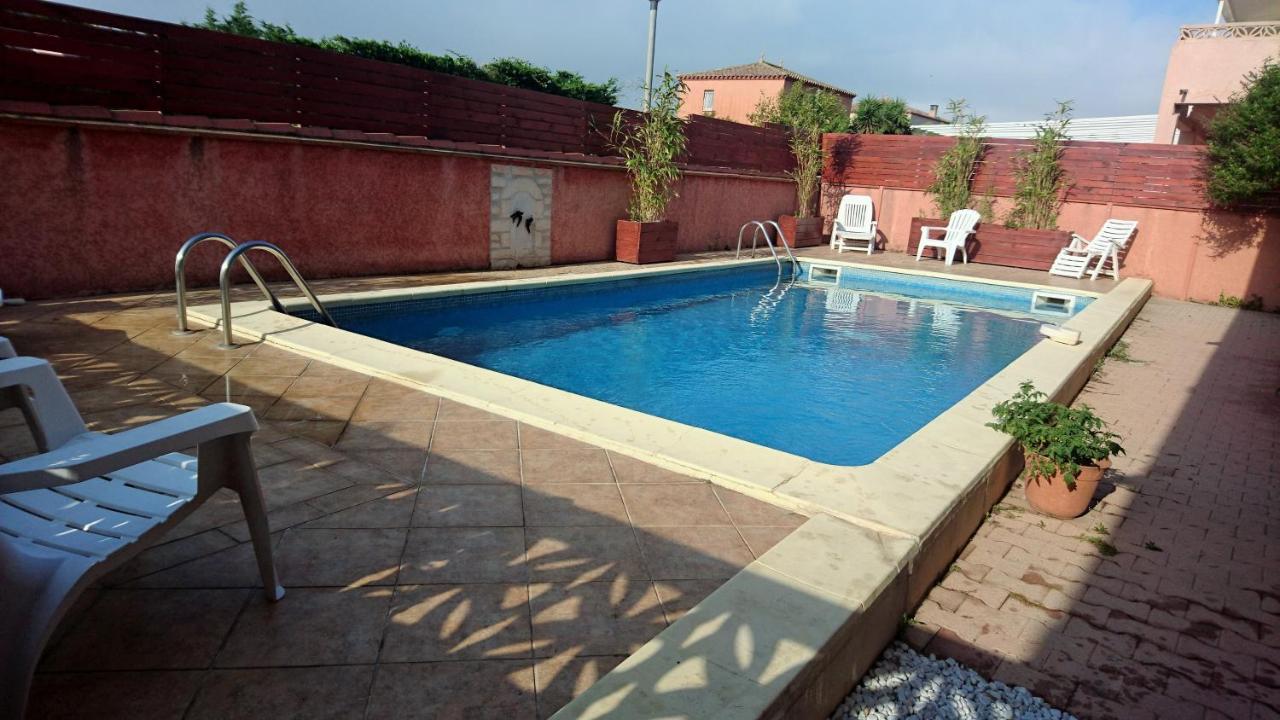 Appartements Dans Residence Avec Piscine - Mer A 500M Sainte-Marie-la-Mer Kültér fotó
