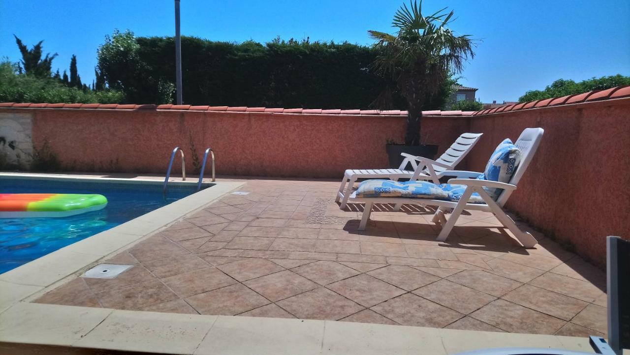 Appartements Dans Residence Avec Piscine - Mer A 500M Sainte-Marie-la-Mer Kültér fotó